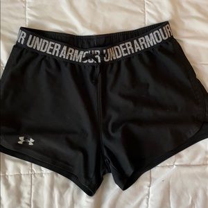 Black under armour shorts